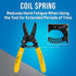 Jonard Tools JIC-1022 10-22 AWG Wire Stripper and Cutter, 6-3/4" Length...