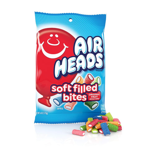 AirHeads Soft Filled Bites, Party, 6 Ounce (Packaging may vary)...