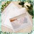 50 Pcs Vellum Envelopes Clear Invitation Envelopes for Wedding Self Adhesive Envelopes Translucent Invitation Paper for Greeting Cards Announcemen...