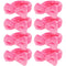 Ondder Spa Headband for Washing Face 8 Pack Rose Red Skincare Headbands for Women Girls Terry Cloth Cute Bow Head Bands...