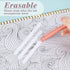 BAYTORY 8Pcs Retractable Erasable Gel Pens, 4 Blue & 4 Black Ink 0.5 mm Fine Point with Cute Eraser, Smooth Write Quick Dry School Office Note Tak...