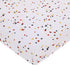 Disney Mickey Mouse - Red, Yellow, Black and White Mickey Confetti Nursery Fitted Mini Crib Sheet...