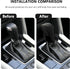 Gear Shift Cover,Breathable & Anti-Scratch Shift Knob Cover Car Decorations for Protect Car Shifter,Universal Car Shifter Cover Car Accessories In...