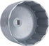 E-cowlboy 86mm 16 Flutes Oil Filter Wrench for BMW and Volvo, Silver...
