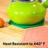 Trivet Mat, Set of 3 Silicone Pot Holder, Hot Pads, Potholder for Pots and Pans (Red Coral)...