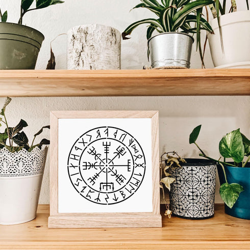 6pcs Wood Burning Stencils, Reusable Symbol Pattern Stencils Runes Stencil Template for Painting on Wood Wall Canvas Drawing Crafts DIY Making Dec...