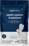 Amazon Basics Septic Treatment Pouch, Unscented, 0.63 oz (Pack of 3), 3 Month Supply, 1.9 oz...
