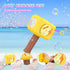 Bubble Machine,2024 NEW Hammer Bubble Gun Kids Toys for Ages 5-7 Automatic Bubble Blower Bubble Wand with Light & Music Bubble Maker Include Bubbl...