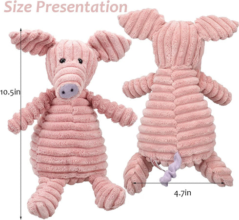 5Pack Dog Squeaky Plush Toys Puppy Toys Assortment Value Bundle Dog Toy for Puppies Bulk Large Dog Teething Toys Pet Chew Toys...