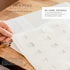 Modern White Spice Labels (no jars) by Paper & Pear - Oil Resistant Kitchen Pantry Labels - 2.25" by 1.25” Spice Labels Stickers - Durable Spice J...