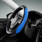 Car Steering Wheel Cover - Microfiber Leather Steering Wheel Wrap Sports 14.5-15 Inch Steering Wheel Cover Non-Slip for Men Women Blue Color...