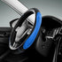 Car Steering Wheel Cover - Microfiber Leather Steering Wheel Wrap Sports 14.5-15 Inch Steering Wheel Cover Non-Slip for Men Women Blue Color...