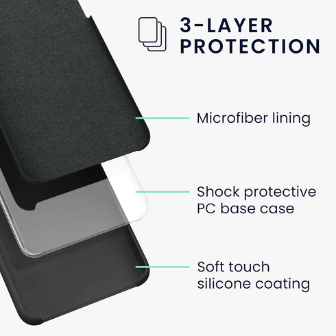 kwmobile Case Compatible with Samsung Galaxy A23 4G / 5G Case - Slim TPU Silicone Phone Cover - Soft Touch Finish - Cool Mint...