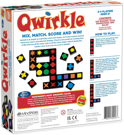 MindWare Qwirkle Board Game...