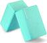 Signature Fitness Set of 2 High Density Yoga Blocks, 9"x6"x4" Each, Pair, Multiple Colors...