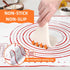 GWHOLE Silicone Baking Mat Large Baking Mat Set Food Safe Silicone Baking Sheets Reusable Nonstick Bakeware Mats for Cookies, Macarons, Bread and ...