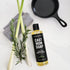 CARON & DOUCET - Cast Iron Cleaning & Conditioning Set: Seasoning Oil & Cleaning Soap | 100% Plant-Based | Best for Washing, Restoring & Seasoning...