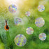 36 Pcs Anti-Collision Window Decals, Rainbow Stickers Circle Window Clings -to Save Birds from Window Collisions,Non Adhesive Prismatic Vinyl Wind...
