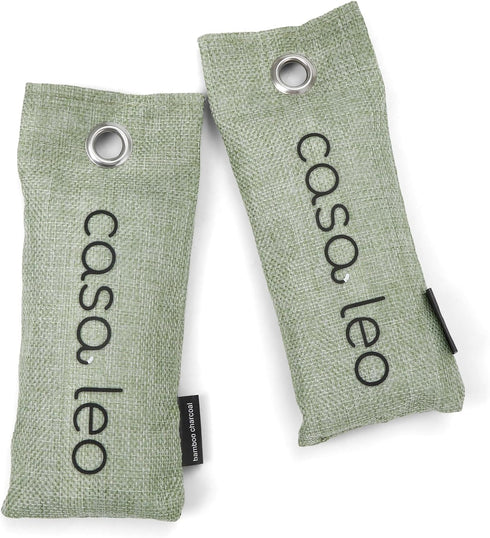 Leo's Loo Too by Casa Leo I Charcoal Replacement Bags I Made of Bamboo Charcoal I Removes Odors...