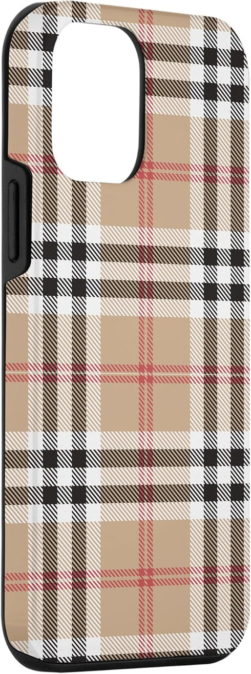 iPhone 12 mini Checkered Plaid Flannel Gingham Pattern Case...