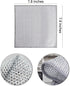 Double Layer Multipurpose Non Scratch Wire Dishcloth, Soft Wire Dishwashing Rag Safe for Non-Stick Cookware, Scrubs & Cleans for Dishes, Sinks, Co...