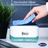OMAIA 2-in-1 Dish Soap Dispenser with Sponge Holder - Smart Kitchen Gadget - Sink Countertop Organizer...