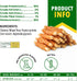 Biscuits Sticks Dog Treats Chicken Wrapped Human Grade Meat - Natural Dried Snacks Rawhide - Free & Grain Free Long Lasting Chews for Large & Smal...