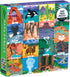 Little Park Ranger 500 Piece Family Puzzle from Mudpuppy - Beautifully Illustrated Portraits of U.S. National Parks, 20" x 20", Provides Hours of ...