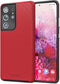 Crave Dual Guard for Galaxy S21 Ultra Case, Shockproof Protection Dual Layer Case for Samsung Galaxy S21 Ultra, S21 Ultra 5G (6.8 inch) - Red...