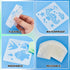 80 Pcs Flower Stencils Farm Stencils Ocean Stencils for Kids Animal Stencil Floral Stencils Plastic Reusable Stencils (Ocean)...