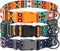 Southwest Dog Collar Tribal Pattern Adjustable Puppy Pet Collars for Small Medium Large Dogs Aztec Print (Tribal, Neck Fit 12"-16")...