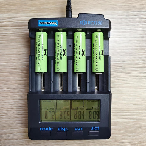 Ni-MH AA Rechargeable Batteries, Double A High Capacity 1.2V Pre-Charged for Garden Landscaping Outdoor Solar Lights, String Lights, Pathway Light...