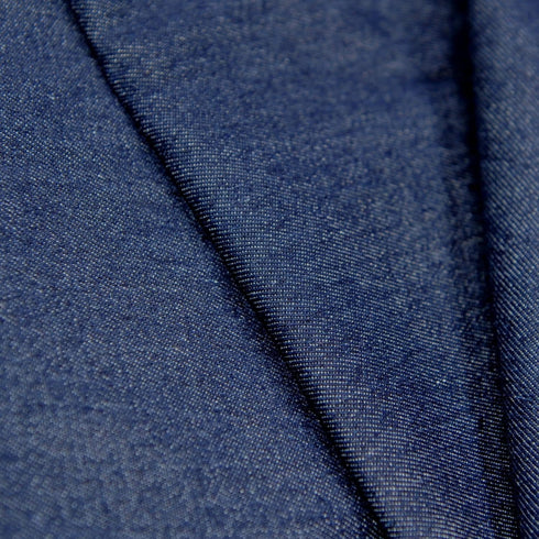 Denim 9 OZ.Indigo Washed of Deep Col 100% Cotton Fabric 62' ' Wide by The Yard(Deep-Indigo), Light-indigo...
