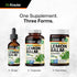 BIO KRAUTER Lemon Balm Leaf Extract - Vegan Melissa Lemon Balm Tincture for Calmness Support - Sugar & Alcohol-Free - 2 Fl. Oz....