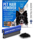 Pet Hair Remover - Dog Fur Remover Tool - Light & Compact Cat Hair Remover, Dog Hair Remover for Car, Couch - Carpet Pet Hair Removal Tool - Pet H...