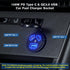 12V Type C USB Outlet Quick Car Charger Socket Dual Port Type C Fast Charger Socket Power Waterproof 12V / 24V Marine Boat Motorcycle Truck......