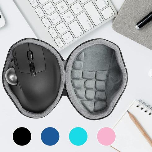 co2CREA Hard Case Replacement for Logitech MX Ergo/ERGO M575 Wireless Trackball Mouse (Pink Case)...