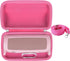 Khanka Hard Travel Case + Silicone Case Replacement for JBL Flip 6 Waterproof Portable Bluetooth Speaker (Pink)...