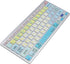 Old Man Colorfull Spain Spanish Language Big Font Letter Work Efficiency Shortcuts Hotkey Wireless Bluetooth Keyboard for Dell Thinkpad iMac MacBo...