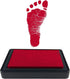 ReignDrop Ink Pad For Baby Footprint & Handprint - Creates Impressive Long Lasting Keepsake Stamp for Infant & Kids. Smudge Proof, Easy to Wipe Of...