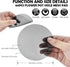 60 PCS Flower Pot Hole Mesh Pad 4 Inch Round Drainage Hole Screens Garden Plant Bonsai Pot Bottom Grid Mat Plastic Mesh Screen Breathable Gasket f...