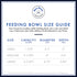 Now House for Pets by Jonathan Adler Oslo Duo Dog Bowl, Small Cute Ceramic Dog Food Bowl from Now House by Jonathan Adler for Water or Food, 4.5 I...