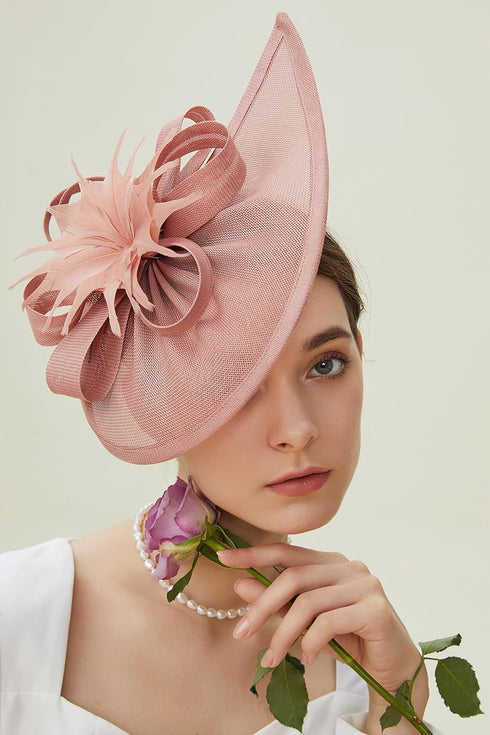 BABEYOND Tea Party Fascinator Hat for Women Kentucky Headwear Derby Pillbox Church Hat for Cocktail Wedding...