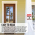 Attention Invisible Fence Dogs Sign - Dog Has Full Range of Yard, Warning Signs for Home, Dog House Sign Decorations, Animal Safety Sign for The H...