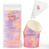Fairy Dust Mermaid Cupcake Liners Wrappers 25 Count 4.5 oz Each 2-12inch Disposable Piping Bags Party Baby Shower Oven Safe Greaseproof Baking Cup...