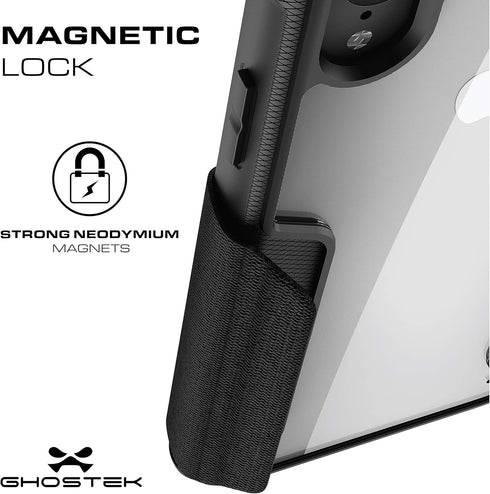 Ghostek Exec 3 iPhone XR Card Case with Industrial Strength Military Drop Protection for Apple iPhone XR 2018 | Supports Qi Wireless Charging | Wo...