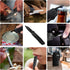 RoverTac Pocket Knife Multi Tool Tactical Knife Multitool Knife with Scissors Bottle and Can Opener Fire Starter Whistle Screwdriver Perfect for C...