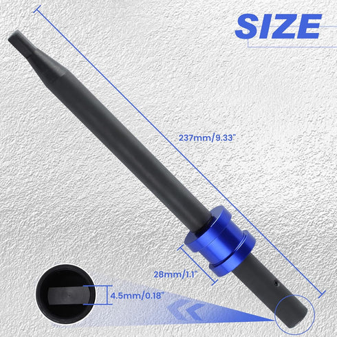 Oil Pump Primer Tool for GM Chevy V6 V8 327 350 355 383 388 400 406 427 434 454 SBC BBC Engine Small Big Block Oil Pump Priming Tool, Blue...
