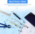 30 Pieces Tool Pen 6-in-1 Multitool Tech Tool Pen with Ruler, Level Gauge, Ballpoint Pen, Stylus Pen, Screwdriver and Slotted Screwdriver Multifun...