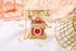 QIFU Hand Painted Enameled Red Telephone Decorative Trinket Box Hinge Unique Gift for Home Decor...